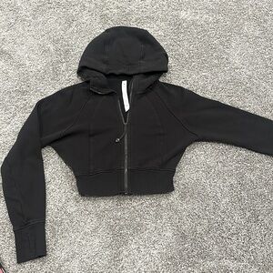 Lululemon Scuba Full-Zip Cropped Hoodie